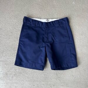 Carhartt WIP Mens Master Short 7" Inseam Blue Casual Cotton Shorts Size 28